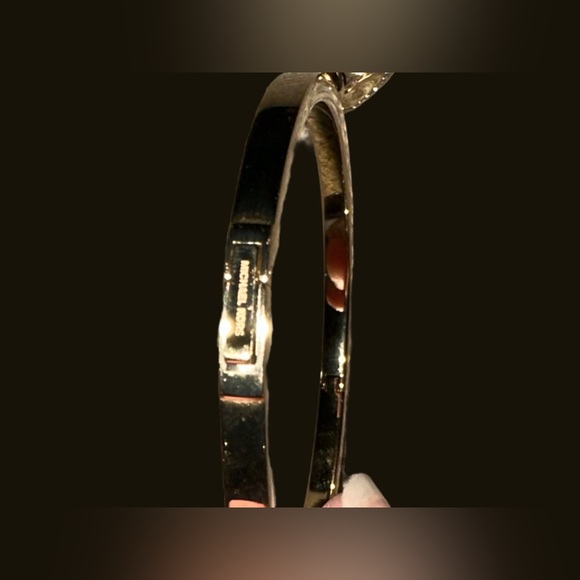 Michael Kors heart charm with crystal accents hinged bracelet. 2.3” MKJ5037710 - Picture 4 of 10